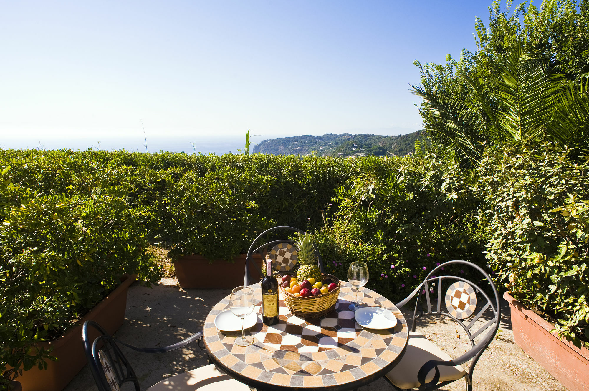 Forio di Ischia Hotel Poggio Del Sole מסעדה תמונה